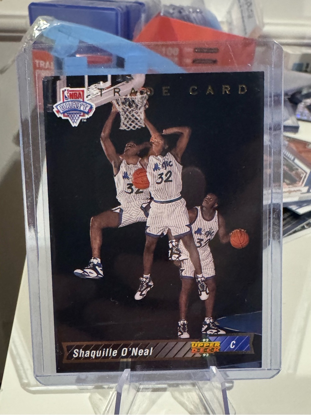 🔥 1993 Shaquille O’Neal Upper Deck NBA Draft Rookie RC #1 Shaq Lakers Magic